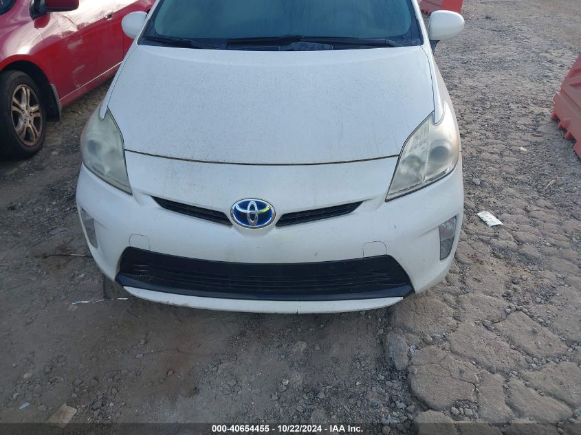 2013 Toyota Prius Two VIN: JTDKN3DU3D594068 Lot: 40654455