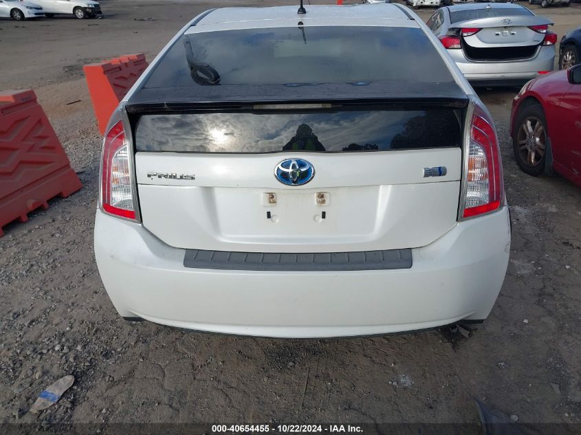 2013 Toyota Prius Two VIN: JTDKN3DU3D594068 Lot: 40654455