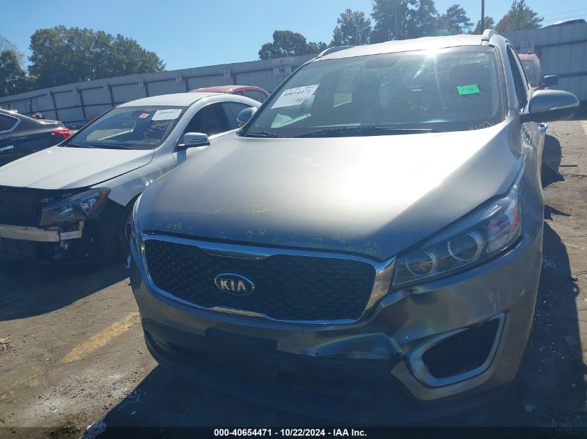 2017 KIA SORENTO 2.4L LX - 5XYPG4A36HG209713