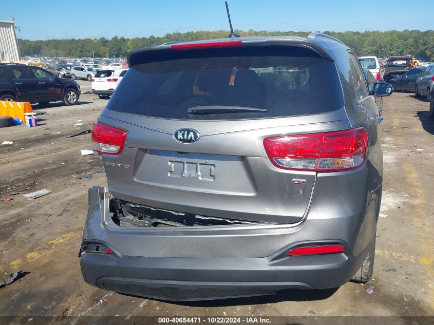 2017 Kia Sorento 2.4L Lx VIN: 5XYPG4A36HG209713 Lot: 40654471