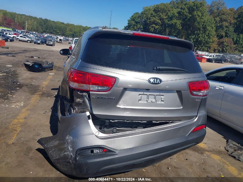 2017 Kia Sorento 2.4L Lx VIN: 5XYPG4A36HG209713 Lot: 40654471