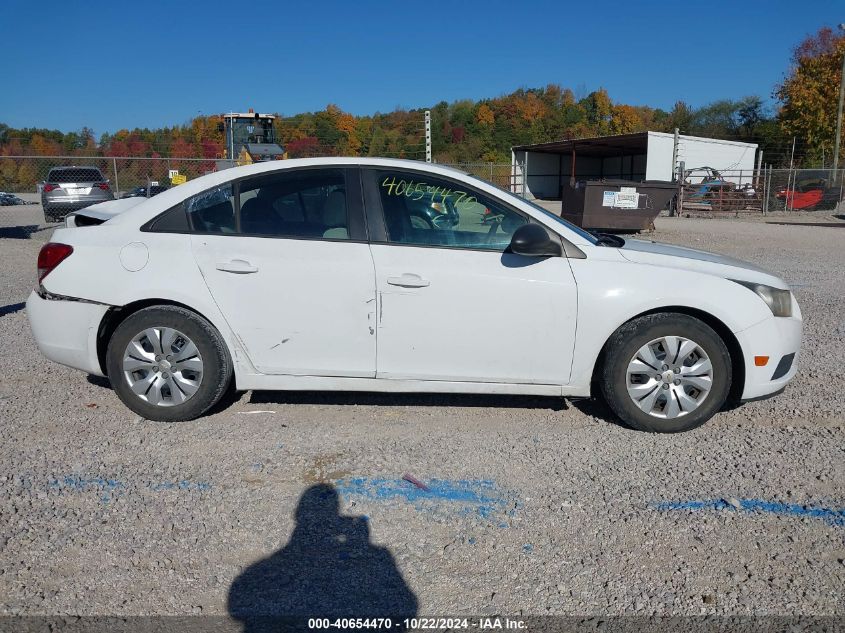 2013 Chevrolet Cruze Ls Auto VIN: 1G1PA5SH4D7256210 Lot: 40654470