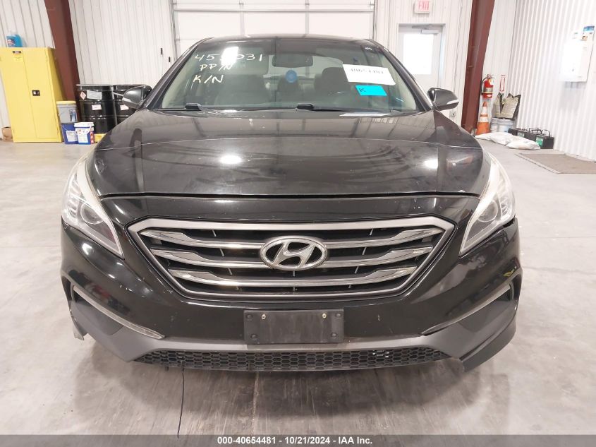 2017 Hyundai Sonata Limited VIN: 5NPE34AF7HH455031 Lot: 40654481