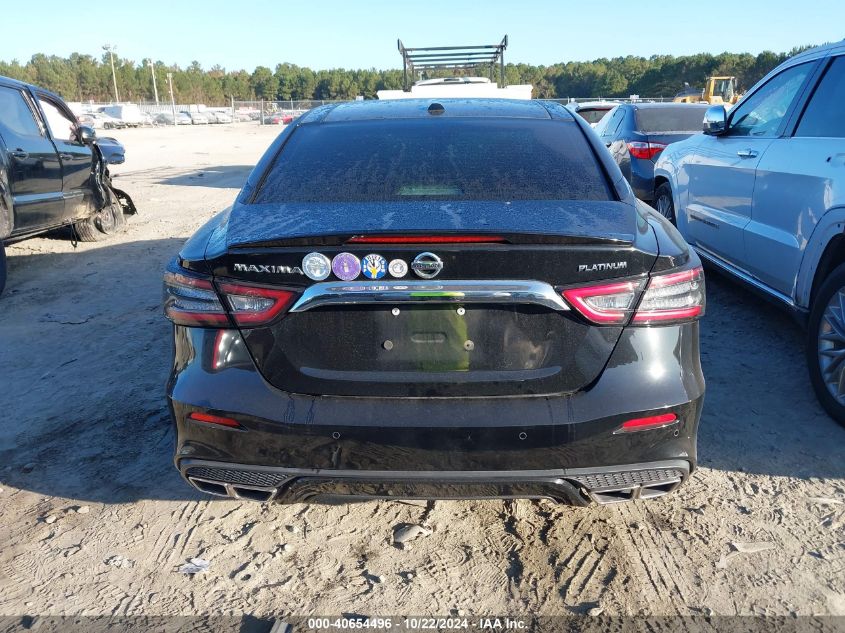 2020 Nissan Maxima Platinum Xtronic Cvt VIN: 1N4AA6FV9LC375630 Lot: 40654496