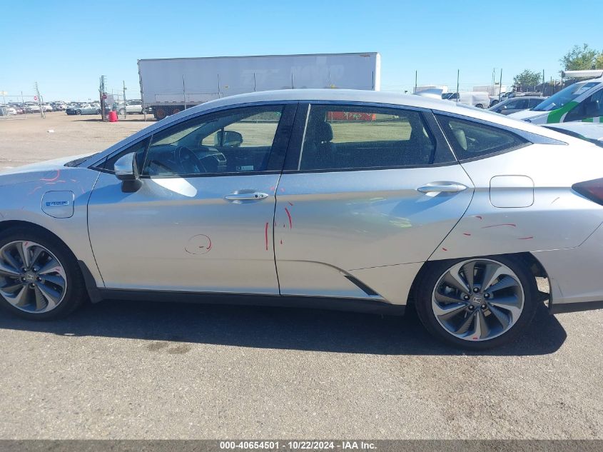 2018 Honda Clarity Plug-In Hybrid Touring VIN: JHMZC5F32JC017605 Lot: 40654501