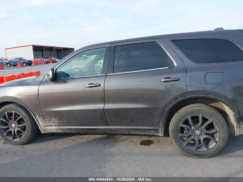 2016 Dodge Durango R/T VIN: 1C4SDJCT4GC315885 Lot: 40654543