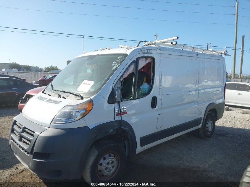 2017 Ram Promaster 1500 Low Roof 136 Wb VIN: 3C6TRVAG4HE500183 Lot: 40654544