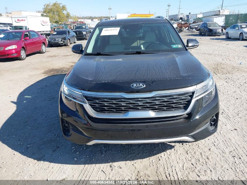 2021 Kia Seltos Ex VIN: KNDERCAA7M7136403 Lot: 40654552