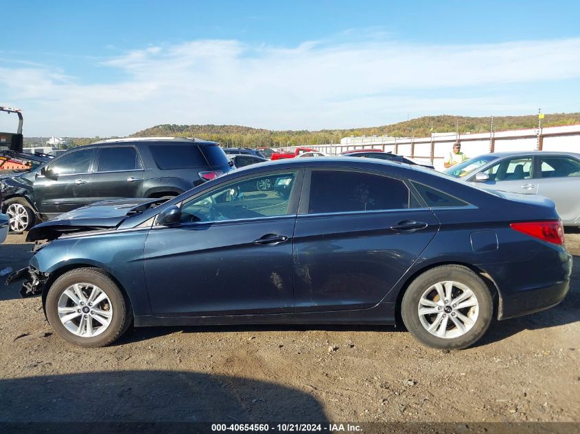 2012 Hyundai Sonata Gls VIN: 5NPEB4ACXCH320918 Lot: 40654560