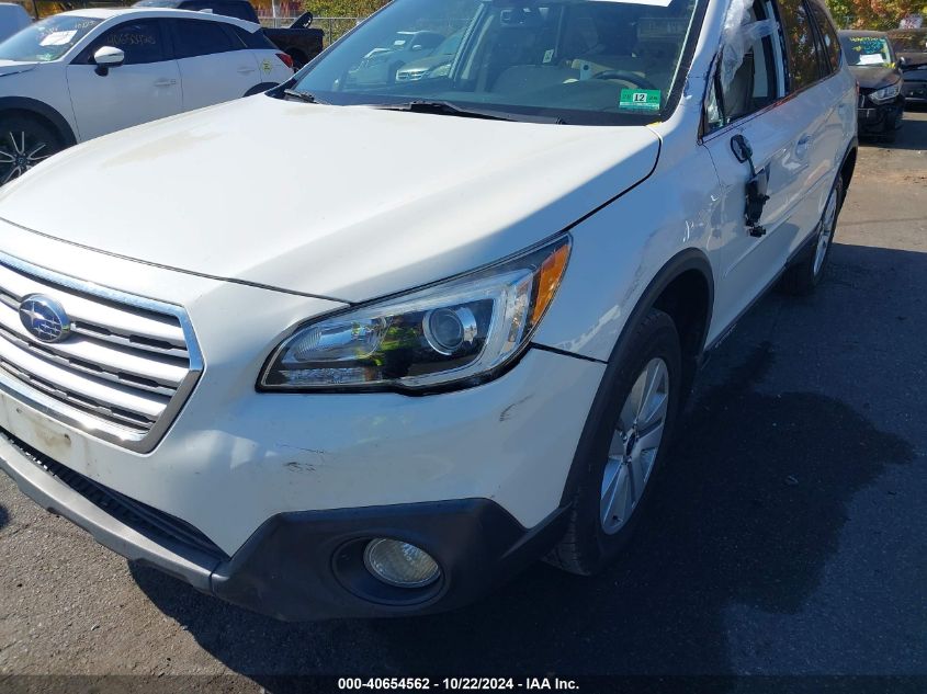 2017 Subaru Outback 2.5I Premium VIN: 4S4BSAFC5H3295855 Lot: 40654562