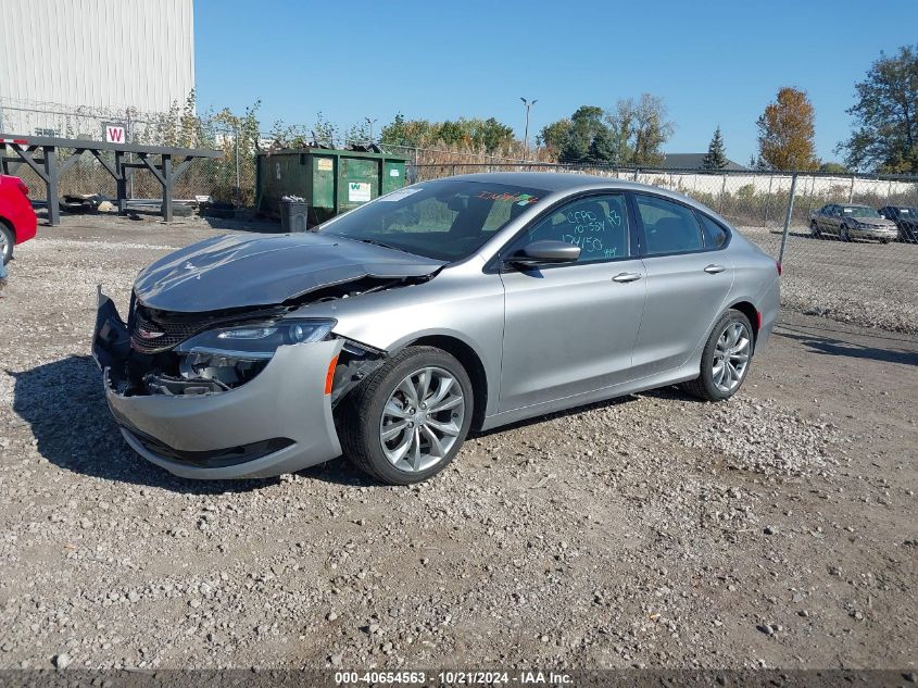 VIN 1C3CCCBB1GN174150 2016 Chrysler 200, S no.2