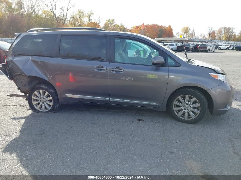 2017 Toyota Sienna Le 7 Passenger VIN: 5TDJZ3DC9HS150472 Lot: 40654600