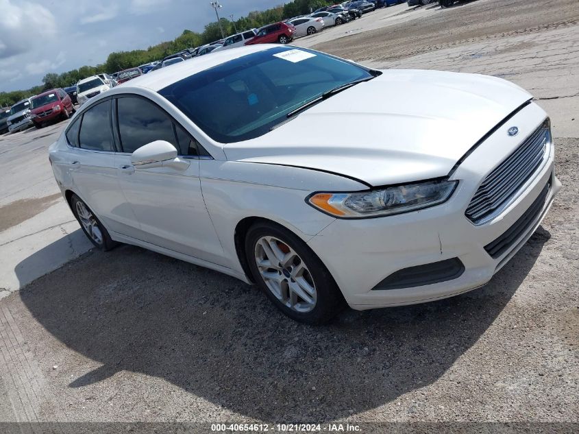 VIN 1FA6P0HD6E5374447 2014 Ford Fusion, SE no.1