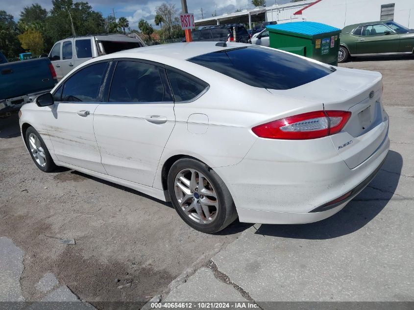 VIN 1FA6P0HD6E5374447 2014 Ford Fusion, SE no.3