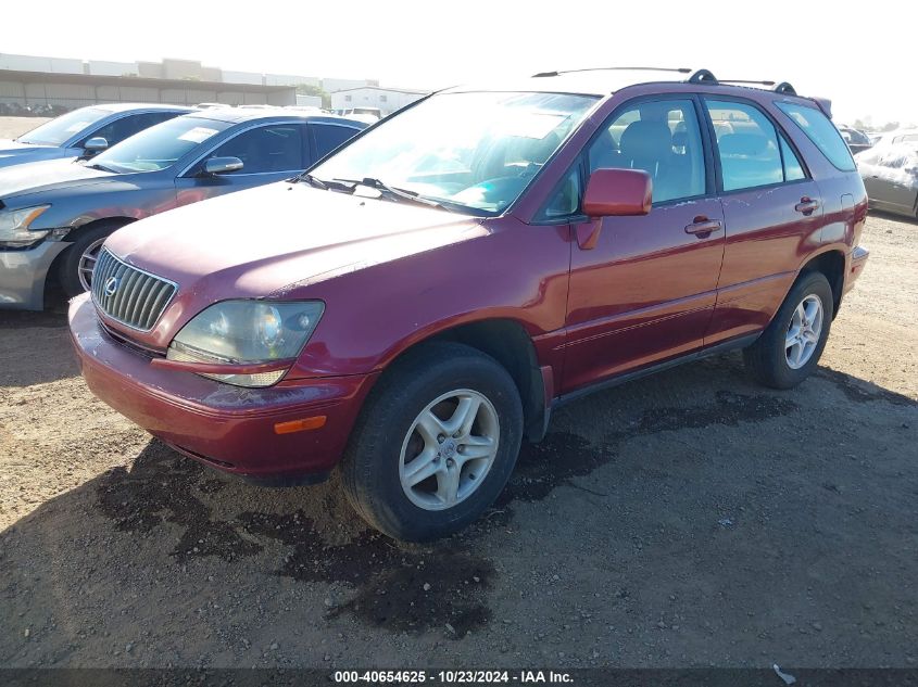 2000 Lexus Rx 300 VIN: JT6HF10U0Y0155497 Lot: 40654625