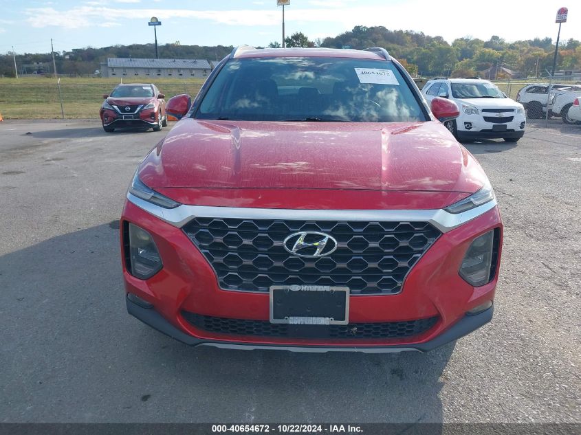 2020 Hyundai Santa Fe Sel VIN: 5NMS33AD8LH194025 Lot: 40654672