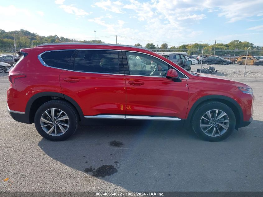 2020 Hyundai Santa Fe Sel VIN: 5NMS33AD8LH194025 Lot: 40654672