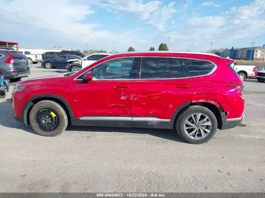 2020 Hyundai Santa Fe Sel VIN: 5NMS33AD8LH194025 Lot: 40654672