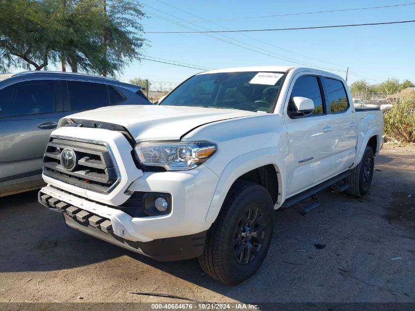 2022 Toyota Tacoma Sr5 V6 VIN: 3TMAZ5CN9NM167346 Lot: 40654676