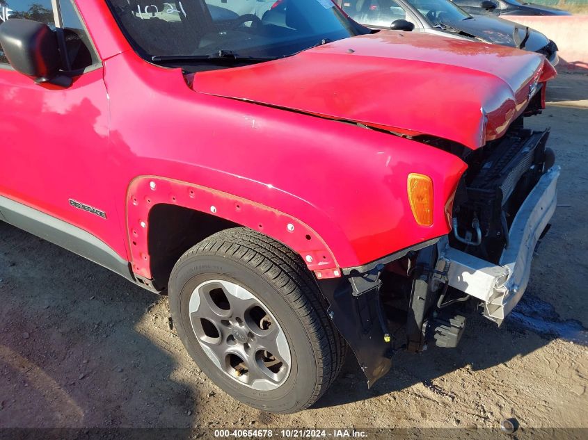 2017 Jeep Renegade Sport 4X4 VIN: ZACCJBAB9HPE91096 Lot: 40654678