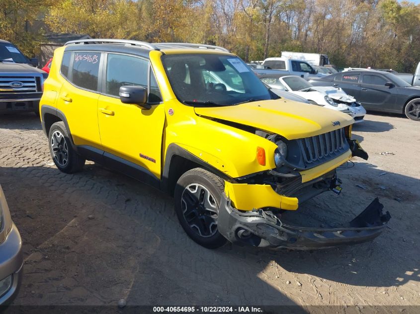 VIN ZACCJBCT6FPC49966 2015 Jeep Renegade, Trailhawk no.1