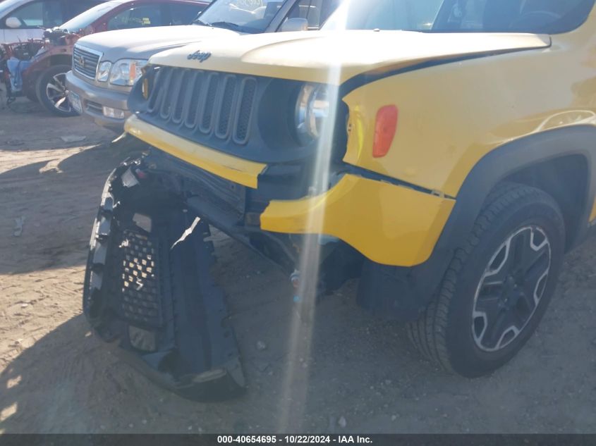 2015 Jeep Renegade Trailhawk VIN: ZACCJBCT6FPC49966 Lot: 40654695