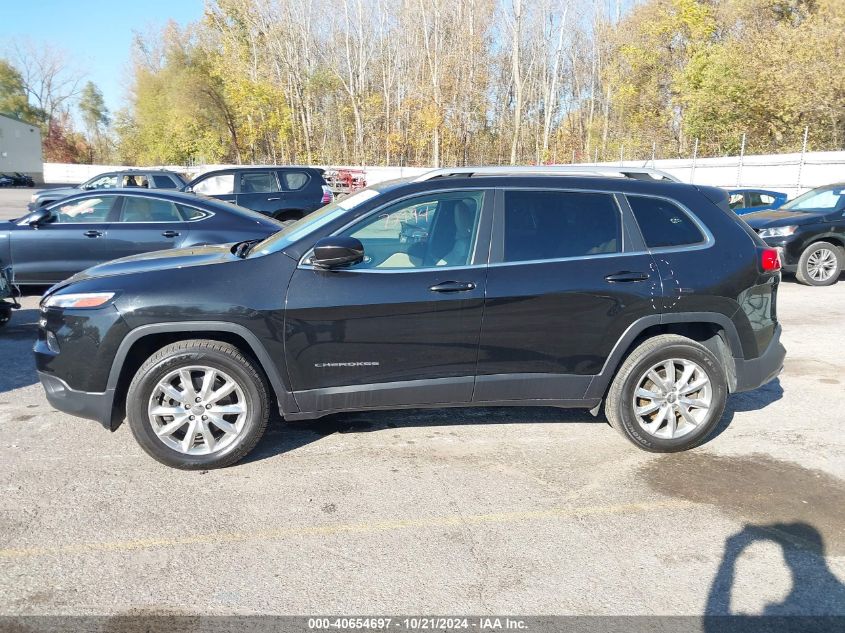 2015 Jeep Cherokee Limited VIN: 1C4PJMDS3FW672994 Lot: 40654697