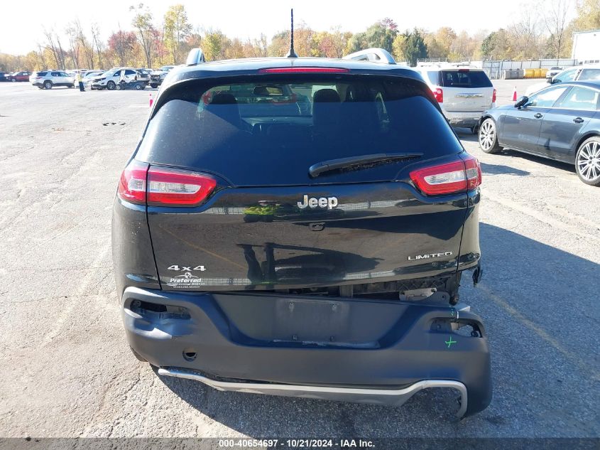 2015 Jeep Cherokee Limited VIN: 1C4PJMDS3FW672994 Lot: 40654697