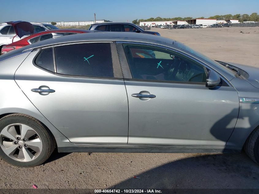 2015 Kia Optima Hybrid Ex VIN: KNAGN4AD9F5080819 Lot: 40654742