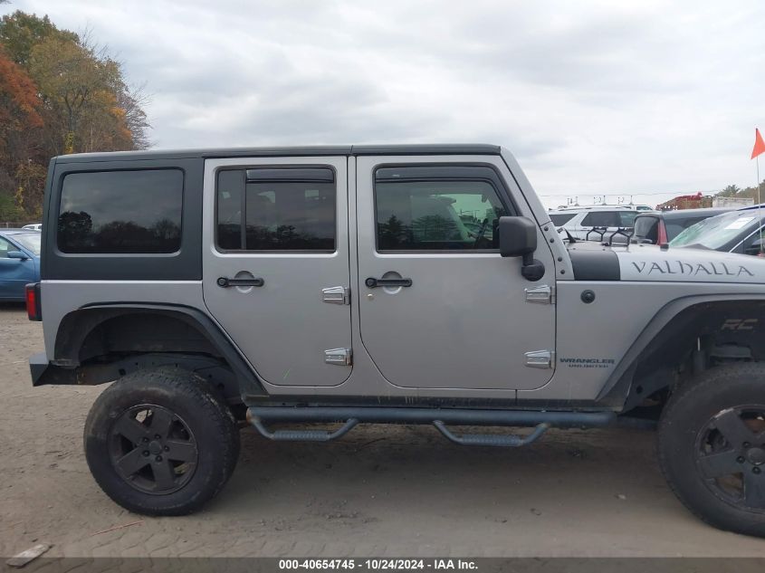 2017 Jeep Wrangler Unlimited Willy Wheeler 4X4 VIN: 1C4BJWDG3HL500812 Lot: 40654745