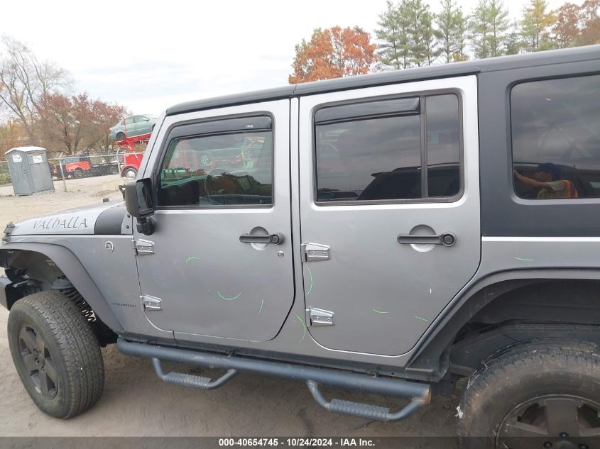 2017 Jeep Wrangler Unlimited Willy Wheeler 4X4 VIN: 1C4BJWDG3HL500812 Lot: 40654745