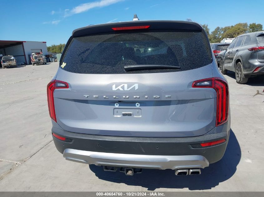 2022 Kia Telluride Ex VIN: 5XYP34HC5NG256549 Lot: 40654760