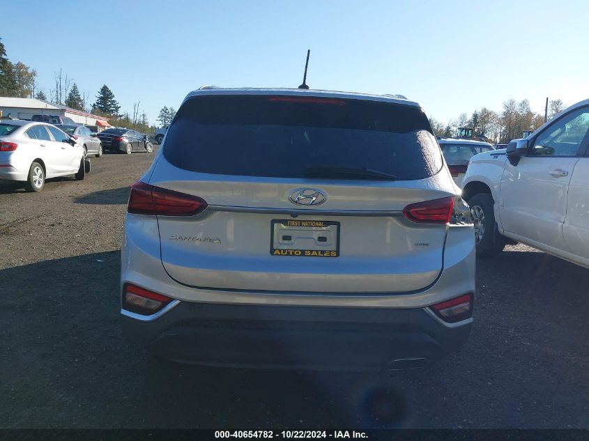 2019 Hyundai Santa Fe Se VIN: 5NMS2CAD4KH101938 Lot: 40654782