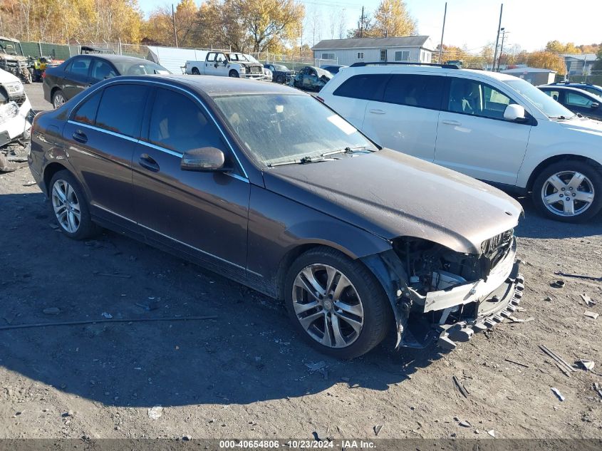 2013 Mercedes-Benz C 300 Luxury 4Matic/Sport 4Matic VIN: WDDGF8AB9DR253630 Lot: 40654806