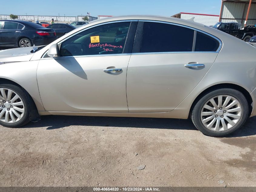 2013 Buick Regal Turbo - Premium 1 VIN: 2G4GS5EV7D9130813 Lot: 40654820