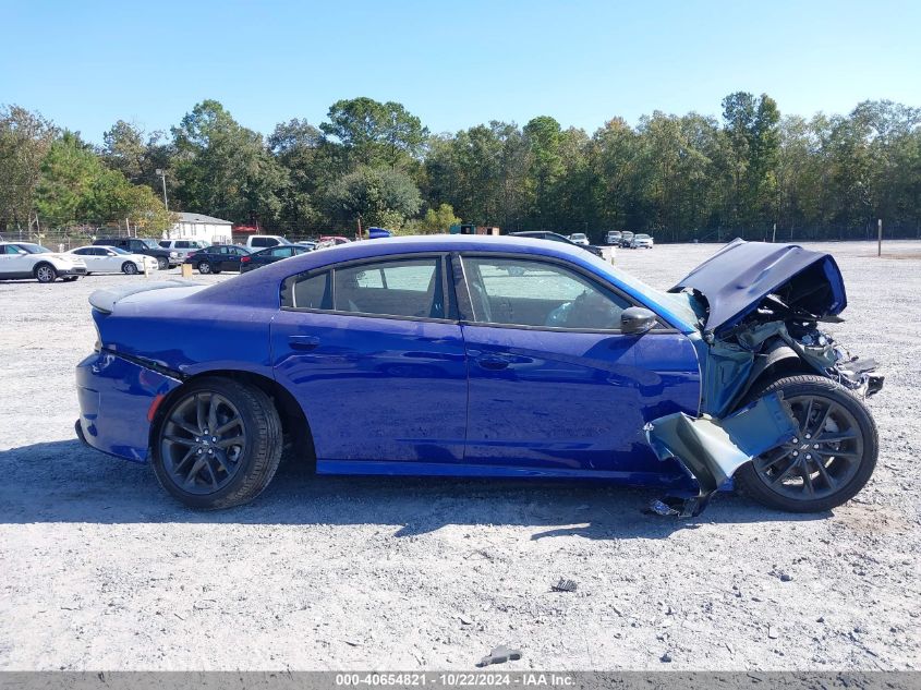 2022 Dodge Charger Gt Awd VIN: 2C3CDXMG1NH232602 Lot: 40654821