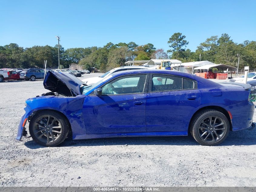 2022 Dodge Charger Gt Awd VIN: 2C3CDXMG1NH232602 Lot: 40654821