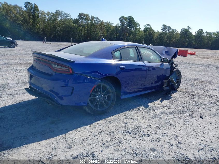 2022 Dodge Charger Gt Awd VIN: 2C3CDXMG1NH232602 Lot: 40654821