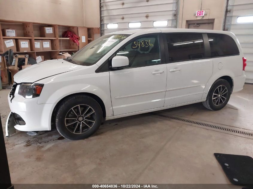 2016 Dodge Grand Caravan R/T VIN: 2C4RDGEG7GR347206 Lot: 40654836