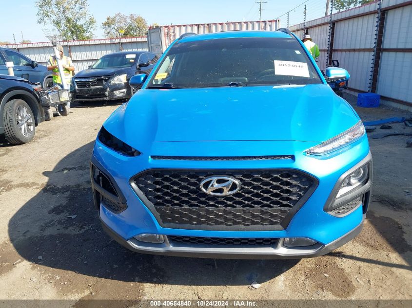 2019 Hyundai Kona Sel VIN: KM8K62AA6KU287071 Lot: 40654840