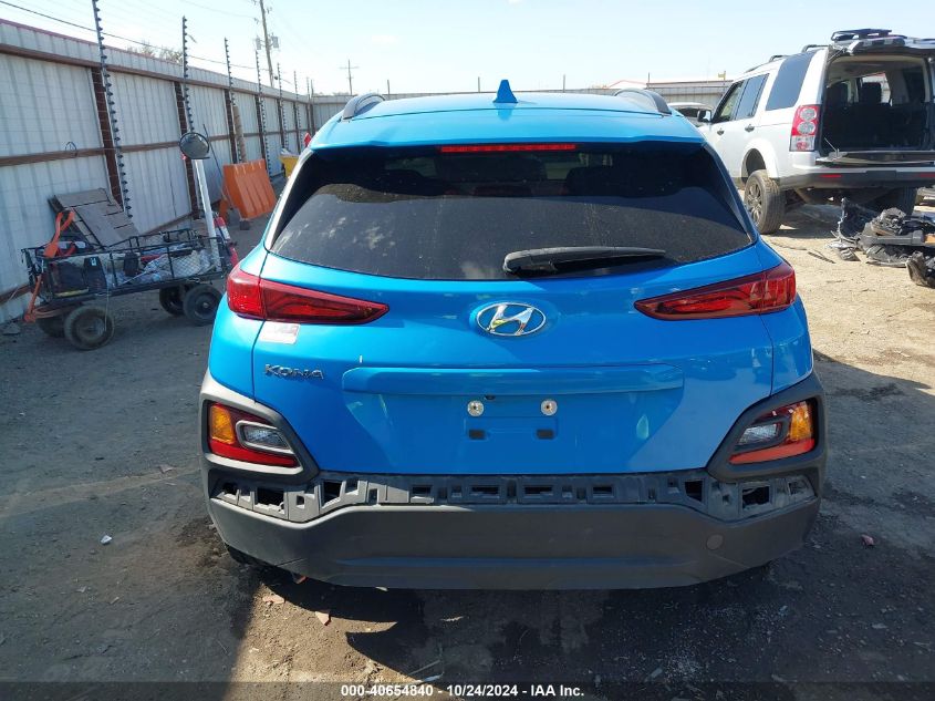 2019 Hyundai Kona Sel VIN: KM8K62AA6KU287071 Lot: 40654840