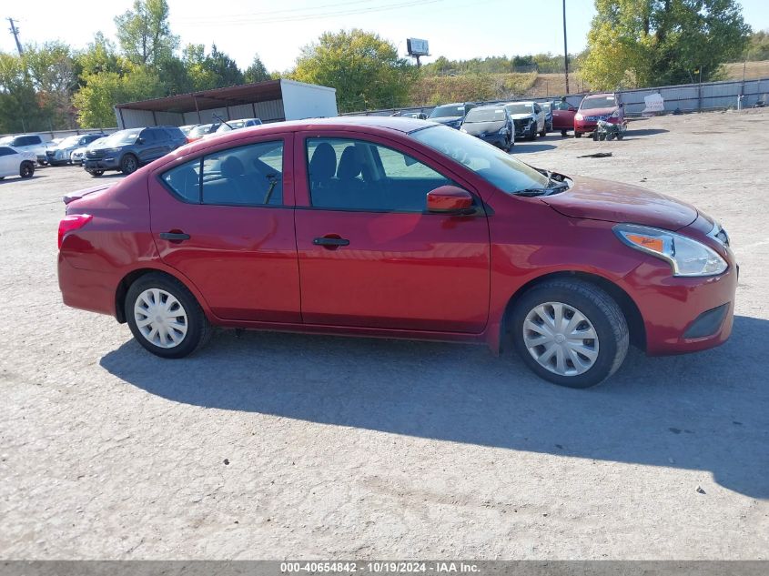 2019 Nissan Versa 1.6 S+ VIN: 3N1CN7AP3KL825980 Lot: 40654842