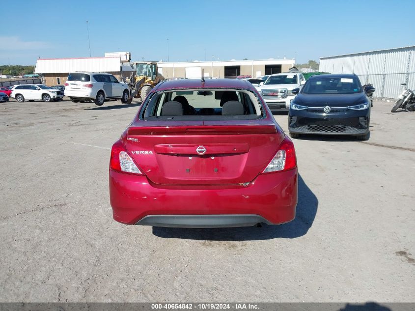 2019 Nissan Versa 1.6 S+ VIN: 3N1CN7AP3KL825980 Lot: 40654842