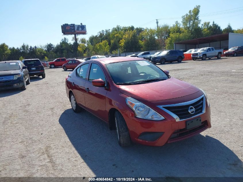 2019 Nissan Versa 1.6 S+ VIN: 3N1CN7AP3KL825980 Lot: 40654842