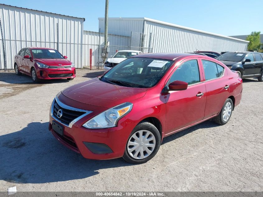 2019 Nissan Versa 1.6 S+ VIN: 3N1CN7AP3KL825980 Lot: 40654842