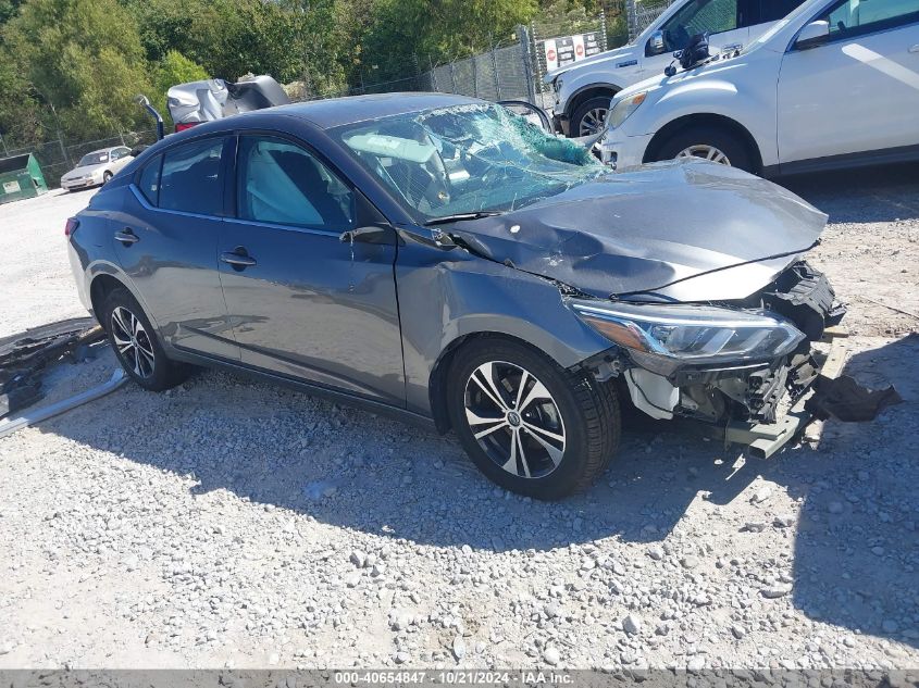 2021 Nissan Sentra Sv Xtronic Cvt VIN: 3N1AB8CV6MY294815 Lot: 40654847