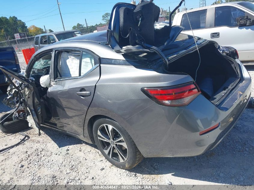 2021 Nissan Sentra Sv Xtronic Cvt VIN: 3N1AB8CV6MY294815 Lot: 40654847