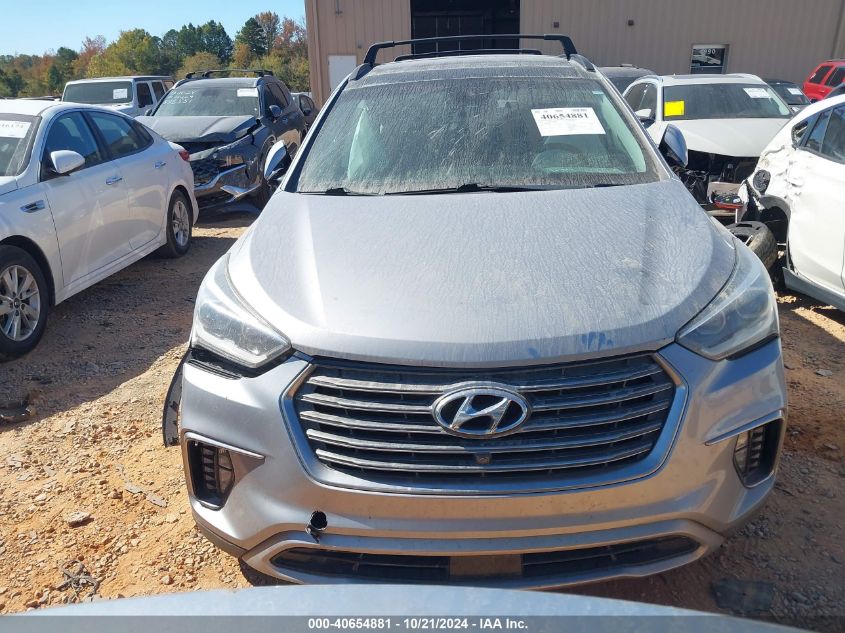 2018 Hyundai Santa Fe Se/Limited VIN: KM8SR4HF9JU292851 Lot: 40654881