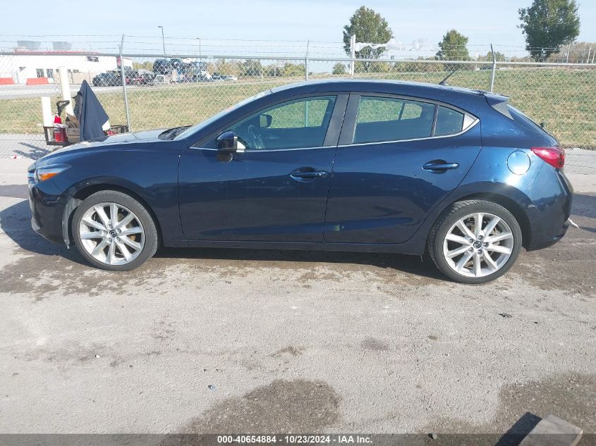 2017 Mazda Mazda3 Touring VIN: 3MZBN1L73HM130885 Lot: 40654884