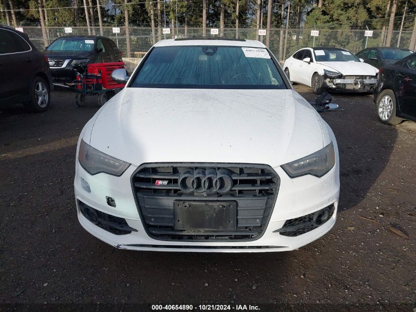 2014 Audi S6 4.0T Prestige VIN: WAUF2AFC3EN020231 Lot: 40654890